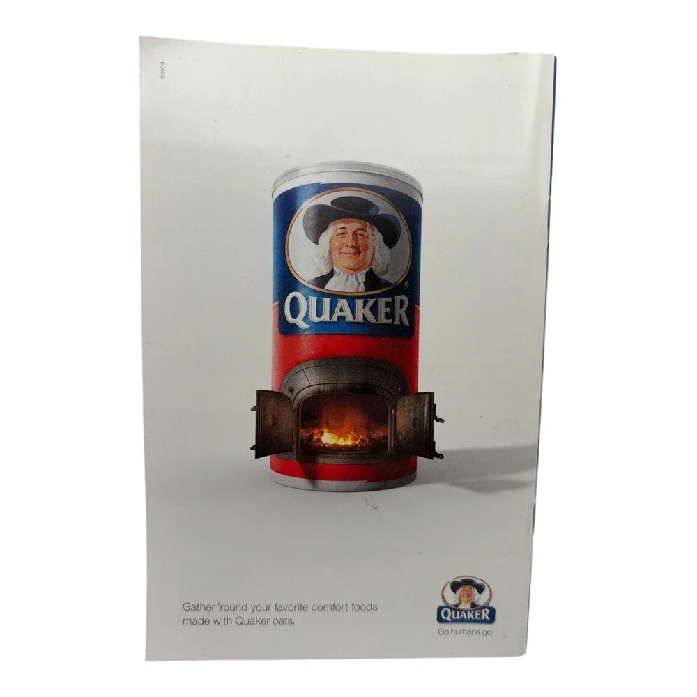 Quaker Breads, Cookies, Muffins, Snacks and More Cook Booklet, 2009 w/ 76 cards